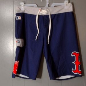 Boston Red Sox MLB Quiksilver Board Shorts- Men's 33